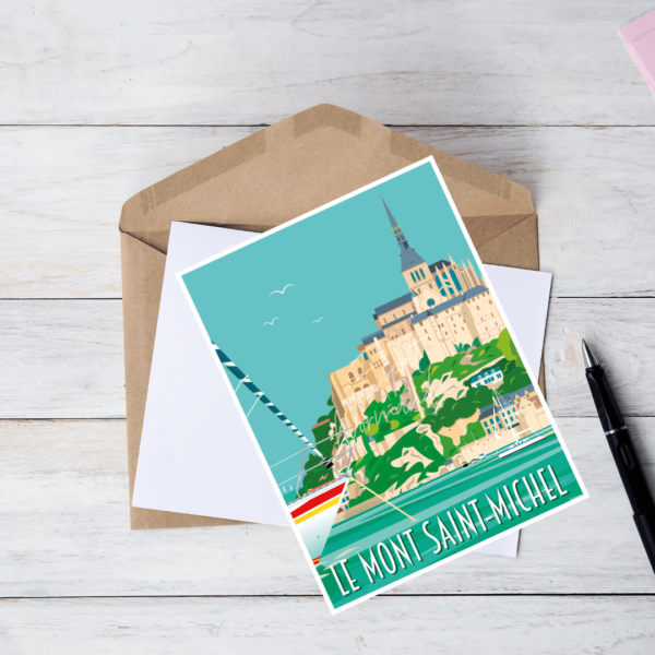 Carte Postale Mont Saint Michel