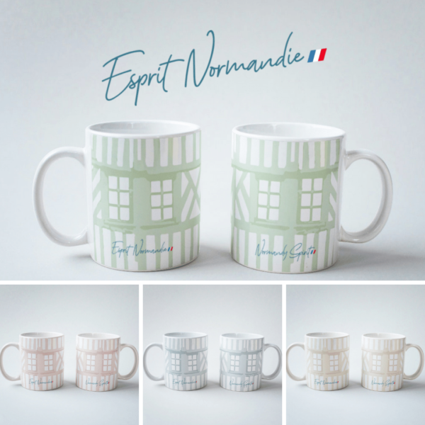 Mugs collection Colombages