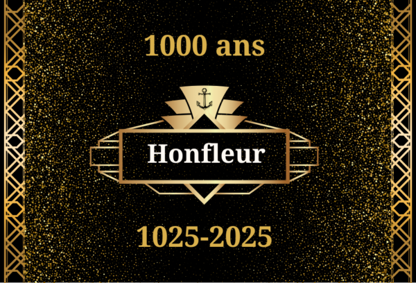 Stylo BIC 4 couleurs - "1000 ans Honfleur" - Collector Full Black – Image 2