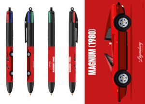 Stylo BIC 4 couleurs - Ferrari 308 GTS - Magnum